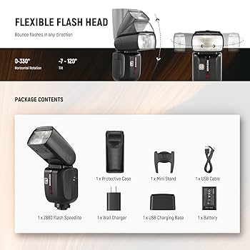 Amazon.com : NEEWER Z880-C 2.4G 76Ws TTL Camera Flash